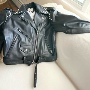 NWT Genuine leather Joie Motojacket